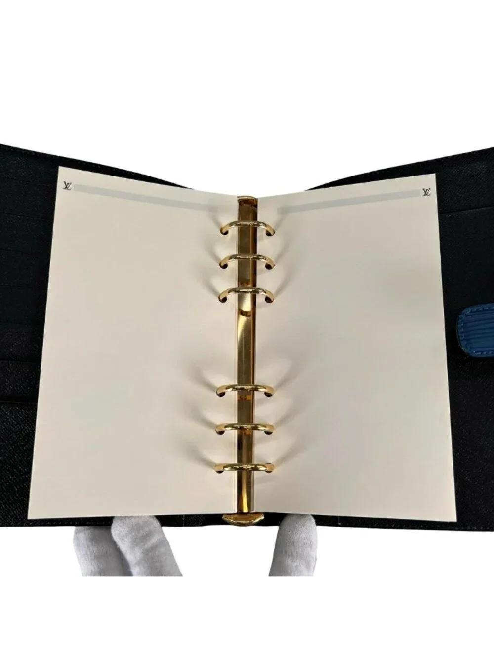 Louis Vuitton Epi Agenda Notebook Cover Toledo Blue